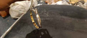 Ensemble de bracelets en laiton réglables Eternal Shine bijoux faits à la main pour des tenues décontractées et festives - Product Image 3