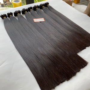 Extensiones de pelo Remy completo de 8-30 pulgadas al por mayor, paquete de trama superdibujada doble humana virgen 100% de alta calidad - Product Image 1
