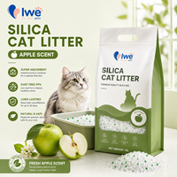 Pasir Kucing Silika Kristal Tanpa Aroma Ramah Lingkungan Kemasan Ukuran Khusus Pemasok Grosir