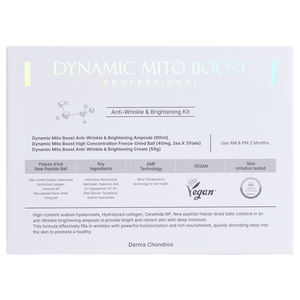 Kit de Soins Anti-Âge et Éclaircissant à Base de Peptides Haute Qualité et Haute Efficacité : Ampoule, Sérum et Crème Visage Éclatante à la Glycérine - Product Image 2