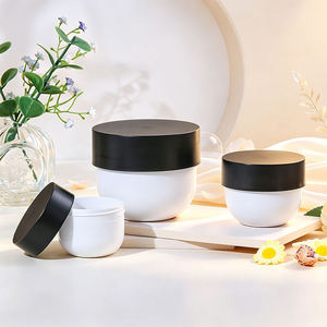 Pot en plastique PP dépoli à large ouverture pour cosmétiques, gommages capillaires, crèmes, 30-500 ml, grande capacité, résistant à la chaleur, couleur personnalisée, couvercle à vis - Product Image 5