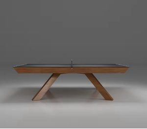 Mesa de Ping Pong de Lujo Elegante con Base de Madera, Mesa de Tenis de Mesa Premium para Interiores, para Salas de Juego - Product Image 2