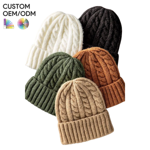 Bonnet d'hiver unisexe en acrylique tricoté chaud avec logo personnalisé, support OEM/ODM pour la plage et les affaires - Product Image 5