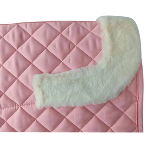 Almohadilla de Silla de Montar para Caballo Estilo Western Rosa Hecha a Medida, Ligera y Cómoda de Lana, Diseño Novedoso para Deportes Ecuestres de Salto y Carreras - Product Image 3