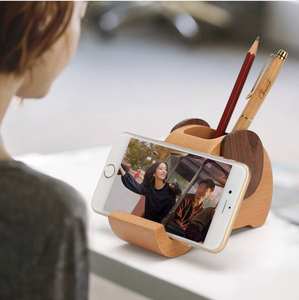 Porte-stylos en bois élégant – Organisateur de bureau, solution de rangement pour le bureau, article en gros et cadeau - Product Image 4