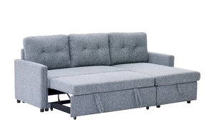 Sofá Cama Extraíble de Tela de Tres Plazas en Forma de L, de Alta Calidad, con Almacenamiento, Gran Venta 2026 - Product Image 3