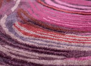 Jaipur <b>Rugs</b> TRA-15172 Hand Tufted Wool <b>Rug</b> Modern Low Pile Abstract Dark Purple/Burnished <b>Lilac</b> Irregular Stain Resistant Thin - Product Image 4