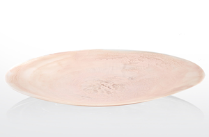 Plato de Servir Redondo Decorativo Hecho a Mano de Resina Azul Pulida, Ecológico y Apto para Lavavajillas, para Decoración de Mesa en el Hogar o Bodas - Product Image 4