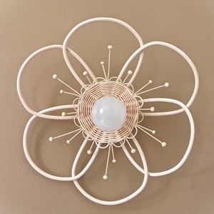 Baby room decorations natural rattan lamp <b>covers</b> for kids wholesale ceiling <b>light</b> lampshade - Product Image 2