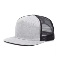 Gorra Trucker Richardson 168 de 7 Paneles, de Algodón, con Visera Plana, Personalizable con Logotipo, de Alta Calidad, al por Mayor