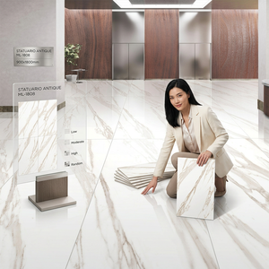 Carreaux en porcelaine émaillée Royal Onyx Verde 900x1800mm 12mm d'épaisseur, finition mate, antidérapants, résistants aux acides, pour murs et sols décoratifs - Product Image 2