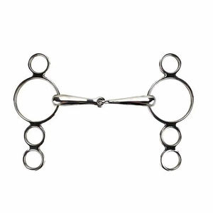 Stainless Steel Horse Bit With <b>Roller</b> Sliding <b>Joint</b> Equestrian Bridle Bit High Quality Easy Install Customizable Tack Bit - Product Image 6