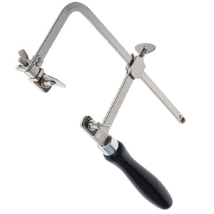 Jipsy Metal Industries Alemania: Sierra de Joyero Ajustable de 80mm de Profundidad con Mango de Acero y Madera para Cortar Piedra, Estilo y Calidad Alemanes - Product Image 3