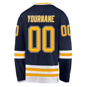Conjunto de Uniforme de Hockey sobre Hielo Personalizado, Premium, Transpirable, Impresión por Sublimación, 100% Poliéster, Ropa Deportiva de Equipo con Logotipo Frontal Personalizado, OEM - Product Image 3