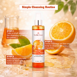 Jarabe Limpiador Facial de Naranja para una Limpieza Profunda, Control de Grasa e Iluminación, para una Piel Fresca y Radiante, Disponible a un Precio Razonable - Product Image 3