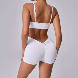 Mono casual de alta calidad para mujer, de color liso y cuello redondo, tipo top sin mangas, para uso exterior, con efecto moldeador de cuerpo y cintura - Product Image 4