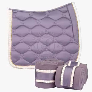 Premium Saddle <b>Pad</b> Durable Stitching Shock Absorbing Design Suitable For Riding <b>Practice</b> Horse Comfort And Outdoor Training - Product Image 3