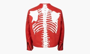 Chaqueta de Cuero FG X VANSON Estilo Urbano, Resistente al Viento y Ecológica, Color Rojo Hueso - Product Image 4
