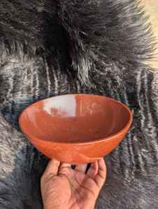 Bol en cristal de jaspe rouge de 8 pouces, pierre naturelle de guérison, chakra, reiki, méditation, décoration, pierre énergétique, cadeau spirituel pour la maison - Product Image 5