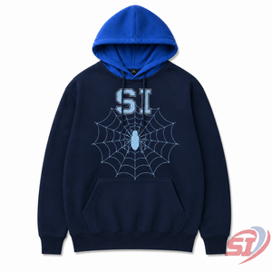 เสื้อฮู้ดลายแมงมุมขายส่ง แบบโอเวอร์ไซส์ พิมพ์ลายกราฟิก หนานุ่ม สตรีทแวร์ รับทำโลโก้ตามสั่ง OEM ODM แบรนด์ส่วนตัว - Product Image 1