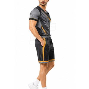Tenue d'entraînement de badminton en tissu performant offrant respirabilité, confort et liberté de mouvement sur le terrain - Product Image 5