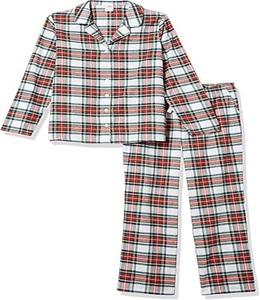 ชุดนอนผ้าฝ้ายคุณภาพสูงพิมพ์ลายทาง น้ำหนักเบา ทรงคลาสสิก สวมใส่สบาย สีตามสั่ง ชุด 2 ชิ้น สำหรับผู้หญิง - Product Image 1