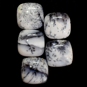 Top Quality Natural Dendrite <b>Opal</b> Cushion Cabochon <b>Opal</b> Loose Gemstone At Wholesale Market Price Multi For <b>Earring</b> Jewelry Bulk - Product Image 1