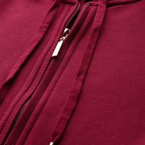 Sudadera con Capucha Personalizada con Logotipo OEM, Gruesa, 100% Algodón, Forrada, Deportiva, con Cierre Completo, para Hombre, de Alta Calidad y a la Moda - Product Image 6
