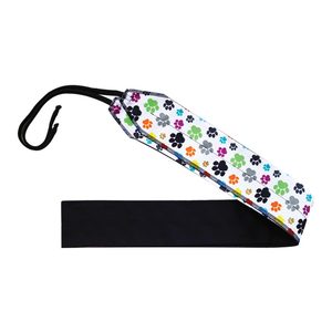 Bandeau ajustable personnalisé en coton à motifs pour le fitness et l'exercice, unisexe, en polyester respirant, fermeture à enfiler - Product Image 4