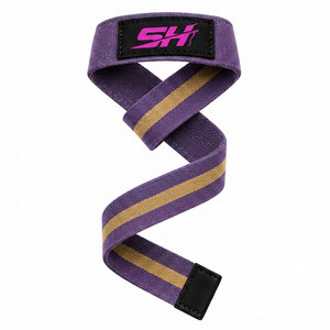 Correas de Agarre para Levantamiento de Pesas, Soporte para Palmas, Precio al por Mayor, Entrenamiento Cruzado, Material de Algodón Antideslizante, Correas de Levantamiento Personalizadas - Product Image 5