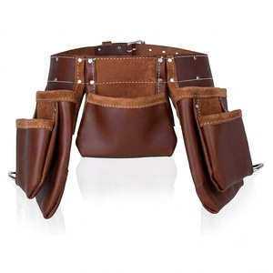 Welded <b>Tool</b> Belt Bag Electrician Pouch Waist <b>Tool</b> Holder Multi Pocket Organizer for Repair <b>Work</b> - Product Image 3