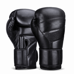 Gants de boxe professionnels en cuir PU imprimés avec logo personnalisé coloré, respirants, légers et anti-humidité - Product Image 5