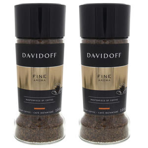 Expérience de café de haute qualité Davidoff Fine Aroma Luxury Instant Coffee 100g Jar – Arôme doux, texture légère, goût équilibré - Product Image 6