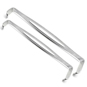 Retracteur chirurgical manuel à double extrémité en acier inoxydable de qualité chirurgicale, 21,5 cm, double extrémité - Product Image 2