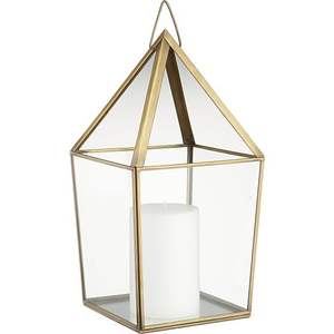 Farol de Vela Dorado Moderno y Minimalista para Interiores/Exteriores, Farol Decorativo Cuadrado de Vidrio Transparente para Mesa, Luz de Vela - Product Image 6