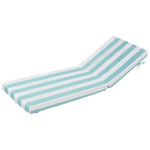 Set di 2 cuscini per lettino da esterno 80 x 26 x 4 pollici, impermeabili e resistenti allo sbiadimento, per chaise longue - Product Image 4