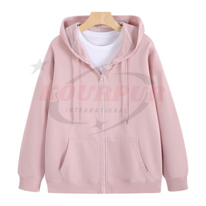 Sudadera con capucha para mujer de alta calidad en diferentes colores, altamente recomendada, a precio de mayoreo. - Product Image 2