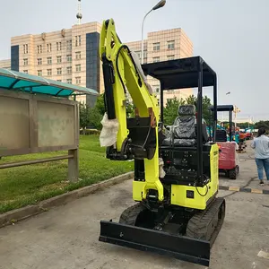 TDER Mini excavator China Electric CE/EPA Yanmar Kubota 1Ton excavator Trailer Tilt Rotator Free Shipping