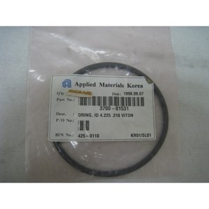 AMAT 3700-01531 ORING, DIÁMETRO INTERIOR 4.225 .210 - Equipo y Piezas de Semiconductores de Confianza de Marca Global - Product Image 2