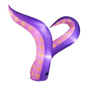 Tentacoli Gonfiabili Giganti di Halloween da 6,5 Piedi con Luci LED, Resistenti a Pioggia/Neve, per Decorazioni Auto e Decorazioni Esterne per Giardini/Festività - Product Image 4