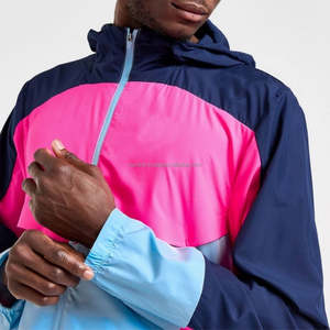 แจ็กเก็ตกันลมมีฮู้ดน้ำหนักเบากลางแจ้งเสื้อกีฬาระบายอากาศได้อย่างรวดเร็วสำหรับชายและหญิงเหมาะสำหรับการเดินทางและจ๊อกกิ้ง - Product Image 4
