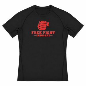 Rashguard à manches longues pour homme Free Fight Industry, noir, séchage rapide, respirant, écologique, UPF50+, antibactérien, entraînement MMA BJJ - Product Image 3