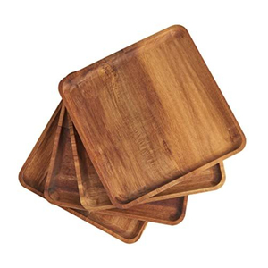 Oval Wooden Serving <b>Plate</b> Handmade Polished Wabi Sabi Design Solid Color Dishes & <b>Plates</b> Round <b>Plate</b> Stylish <b>plate</b> - Product Image 6