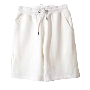 Pantalones Cortos Deportivos de Algodón para Hombre con Logotipo Personalizado, Estilo Casual de Verano, Ajustados, con Cordón, Tejidos, para Gimnasio, Deportes y Running - Product Image 2