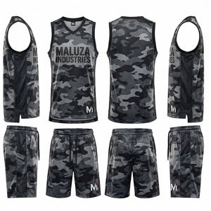 Uniforme de Baloncesto Global, Pantalones Cortos Transpirables de Malla, Conjunto de Entrenamiento Personalizado para Club, Maluza Industries Sport - Product Image 6