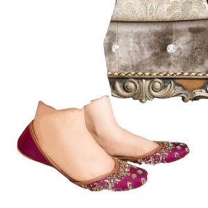 2024 Customized Embroidery Formal Women <b>Khussa</b> Top Quality Stylish Women <b>Khussa</b> Wholesale - Product Image 1