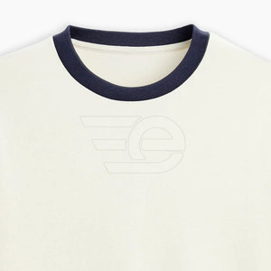 Camiseta de cuello redondo de nuevo estilo hecha con material suave 100% algodón para un uso diario cómodo e informal. - Product Image 3