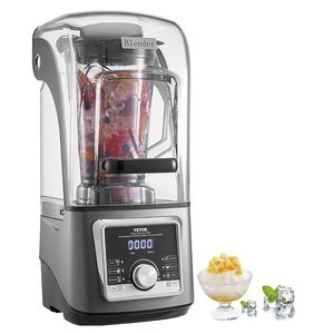 Licuadora Profesional de 1400W y 135 oz para Smoothies, Procesamiento de Alimentos Multifuncional, Motor Potente - Licuadora Profesional de 1400W y 135 oz - Product Image 1