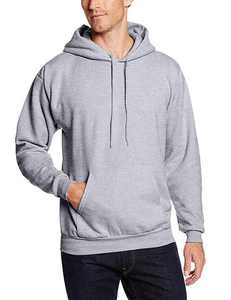 Sweat à capuche oversize en molleton 100 % coton pour homme, coupe classique, avec poche, style streetwear, couleur unie, col à capuche, hiver, service OEM - Product Image 3