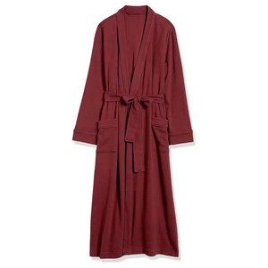 Terry Cloth Bathrobe Absorbent and Comfortable Ideal for <b>Post</b> Shower Wear Bathrobe - Product Image 3